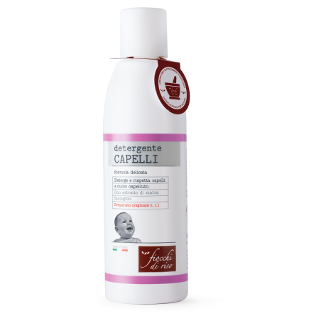 Fiocchi Di Riso Detergente Capelli Delicato per bambini senza profumo 200 ml Fiocchi Di Riso Detergente Capelli Delicato per bambini senza profumo 200 ml