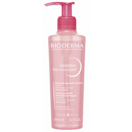 Bioderma Sensibio Gel Moussant detergente micellare lenitivo viso struccante 500 ml