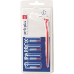 Curaprox Perio Plus 405 spazzolini per pulizia impianti e ponti con 5 scovolini + supporto