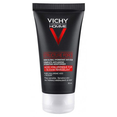 Vichy Homme Structure Force Trattamento viso anti-età rivitalizzante rassodante 50 ml