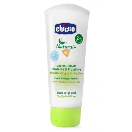 Chicco Natural Crema Idratante & Protettiva Con oli di Melissa e Andiroba 100ml