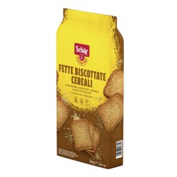 Schar Fette biscottate ai cereali senza glutine per celiaci 3 porzioni da 86,7 g