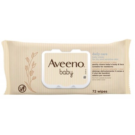 Aveeno Baby Salviettine per bambini pelle delicata e sensibile 72 pezzi Aveeno Baby Salviettine per bambini pelle delicata e sensibile 72 pezzi