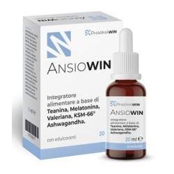 Pharmawin Ansiowin integratore per dormire bene gocce 20 ml