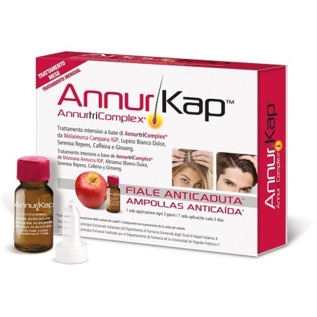 Annurkap Fiale Anticaduta per capelli 10 pezzi Annurkap Fiale Anticaduta per capelli 10 pezzi