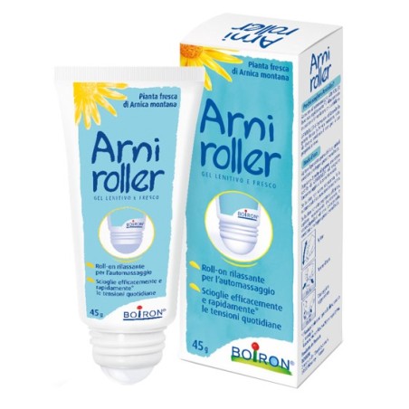 Boiron Arniroller Roll-on Gel lenitivo fresco con sfera per automassaggio 45 g Boiron Arniroller Roll-on Gel lenitivo fresco con sfera per automassaggio 45 g