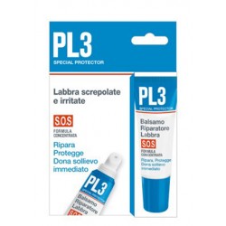 Kelemata Pl3 Balsamo Riparatore labbra SOS per screpolature 7,5 ml