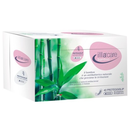 Illa Care Bamboo Proteggislip antibatterico naturale 40 pezzi Illa Care Bamboo Proteggislip antibatterico naturale 40 pezzi