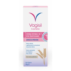 Vagisil Crema Intima 2 in 1 uso quotidiano lenitiva protettiva 30 g