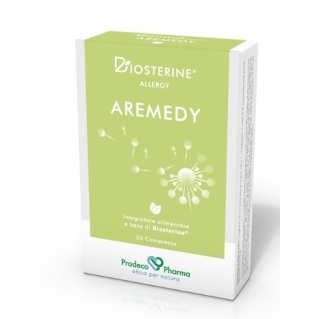Biosterine Allergy A-remedy integratore per vie respiratorie 30 compresse Biosterine Allergy A-remedy integratore per vie respiratorie 30 compresse