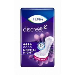 Tena Discreet Normal Night assorbente per perdite urinarie notturne 10 pezzi