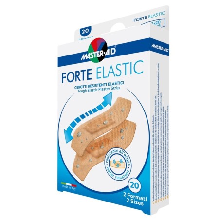 Master-aid Forte Elastic Cerotti resistenti elastici 2 formati 20 pezzi Master-aid Forte Elastic Cerotti resistenti elastici 2 formati 20 pezzi