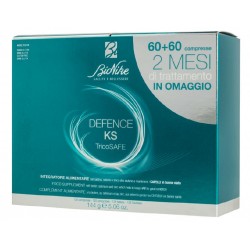 Bionike Defence Ks Tricosafe integratore per la salute dei capelli 60 + 60 compresse