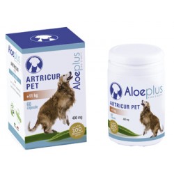 Aloeplus Cani Adulti Articur Pet integratore per articolazioni dei cani oltre 11 kg 60 capsule