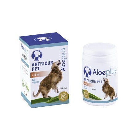 Aloeplus Cani Adulti Articur Pet integratore per articolazioni dei cani oltre 11 kg 60 capsule Aloeplus Cani Adulti Articur Pet integratore per articolazioni dei cani oltre 11 kg 60 capsule