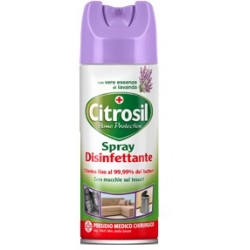 Citrosil Spray Disinfettante per tessuti e superfici dure profumo di lavanda 300 ml