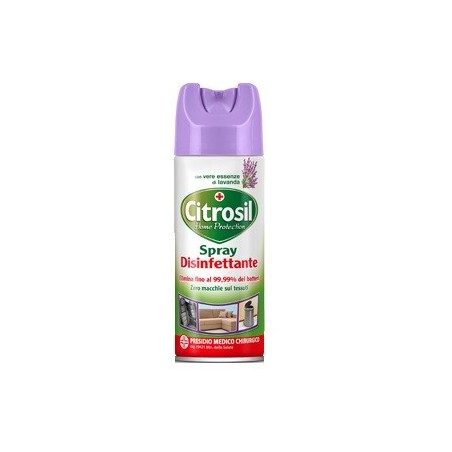 Citrosil Spray Disinfettante per tessuti e superfici dure profumo di lavanda 300 ml Citrosil Spray Disinfettante per tessuti e superfici dure profumo di lavanda 300 ml