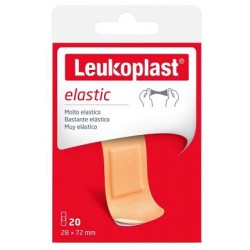 Leukoplast Elastic cerotto molto elastico resistente traspirante 20 pezzi 72 x 28 mm