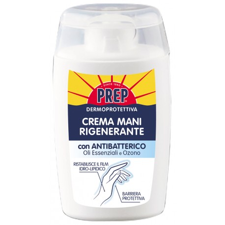 Prep Crema Mani Rigenerante con antibatterico oli essenziali e ozono 100 ml