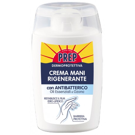 Prep Crema Mani Rigenerante con antibatterico oli essenziali e ozono 100 ml