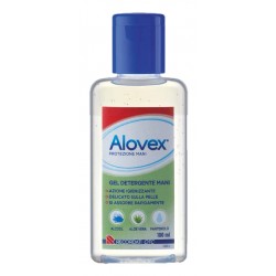 Alovex Protezione mani gel detergente alcolico formato viaggio 100 ml
