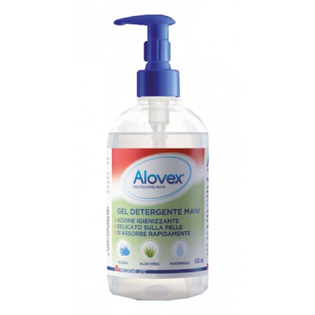 Alovex Protezione Mani Gel igienizzante a base alcolica 500 ml