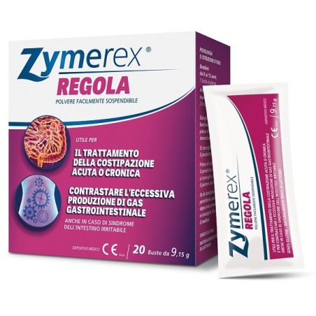 Zymerex Regola integratore per la costipazione cronica 20 buste Zymerex Regola integratore per la costipazione cronica 20 buste