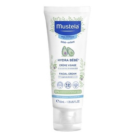 Mustela Hydra Bebè Crema idratante quotidiana per il viso dalla nascita 40 ml Mustela Hydra Bebè Crema idratante quotidiana per il viso dalla nascita 40 ml