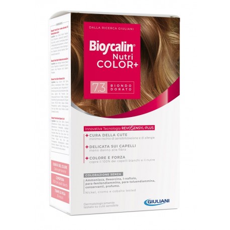 Bioscalin Nutricolor Plus 7,3 Biondo Dorato tinta permanente per capelli