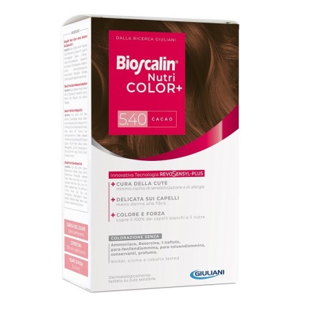 Bioscalin Nutricolor Plus 5,40 Cacao tinta permanente per capelli Bioscalin Nutricolor Plus 5,40 Cacao tinta permanente per capelli