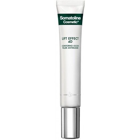 Somatoline Cosmetic Lift Effect 4D Contorno occhi filler anti rughe borse occhiaie 15 ml