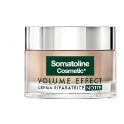 Somatoline Cosmetics Volume Effect Crema Riparatrice Notte antietà per il viso 50 ml