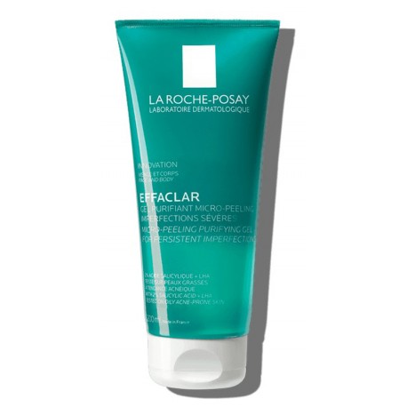 La Roche Posay Effaclar Gel purificante micro peeling pelle con imperfezioni 200 ml