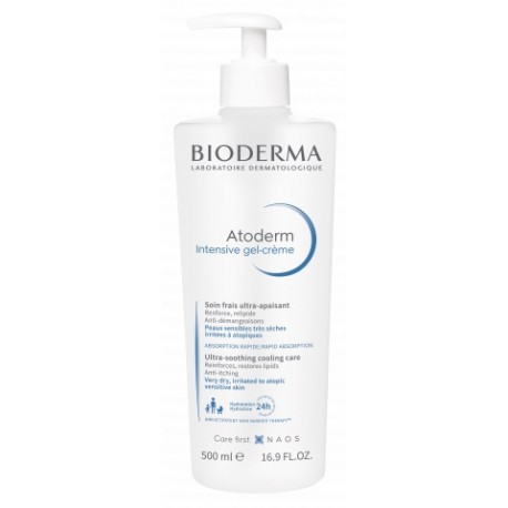 Bioderma Atoderm Intensive gel-crème crema nutriente anti prurito pelle atopica 500 ml
