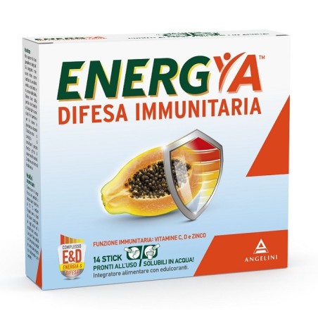 Energya Difesa Immunitaria integratore per cambi di stagione 14 stick Energya Difesa Immunitaria integratore per cambi di stagione 14 stick