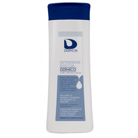 Dermon Detergente Doccia Dermico pH 4,0 contro i microrganismi 250 ml