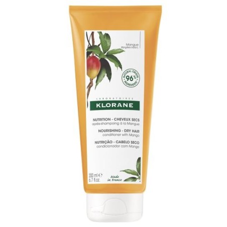 Klorane Balsamo dopo shampoo al mango per capelli leggeri nutriti e districati 200 ml Klorane Balsamo dopo shampoo al mango per capelli leggeri nutriti e districati 200 ml