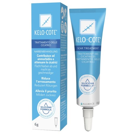 Kelo Cote Gel trattamento delle cicatrici ipertrofiche e cheloidi 6 g Kelo Cote Gel trattamento delle cicatrici ipertrofiche e cheloidi 6 g