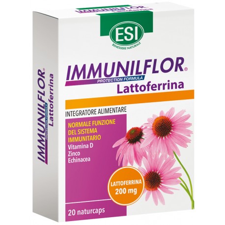 Esi Immunilflor Lattoferrina integratore per sistema immunitario 20 naturcaps