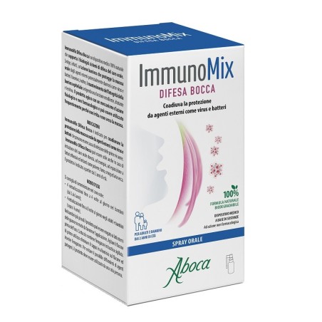 Aboca Immunomix Difesa Bocca Spray orale protettivo contro virus e batteri 30 ml Aboca Immunomix Difesa Bocca Spray orale protettivo contro virus e batteri 30 ml