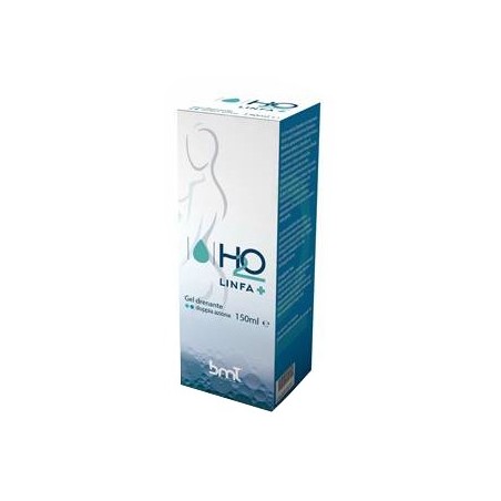 Bmt Pharma H2o Linfa+ gel drenante da massaggio per le gambe 150 ml Bmt Pharma H2o Linfa+ gel drenante da massaggio per le gambe 150 ml