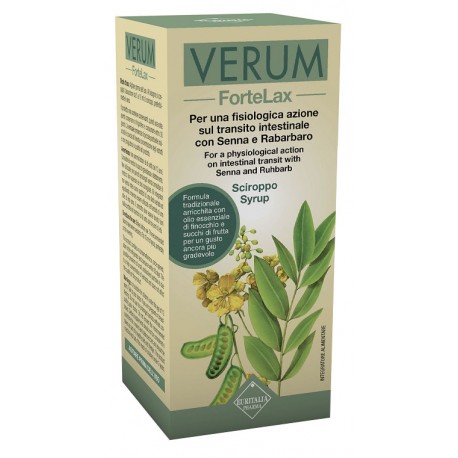 Verum Fortelax Sciroppo integratore per il transito intestinale 126 g