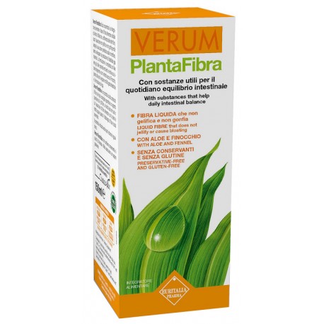Verum Plantafibra integratore prebiotico per motilità intestinale 200 g