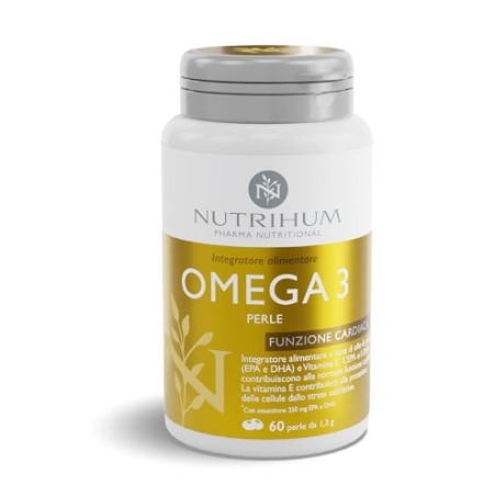 Nutrihum Omega 3 integratore per la funzione cardiaca 60 capsule Nutrihum Omega 3 integratore per la funzione cardiaca 60 capsule
