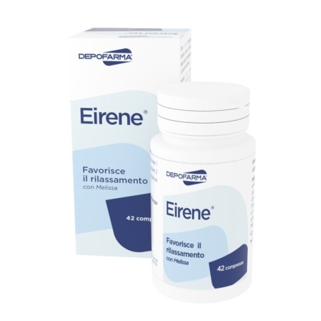 Depofarma Eirene integratore con GABA e melissa per tono dell'umore 42 compresse Depofarma Eirene integratore con GABA e melissa per tono dell'umore 42 compresse