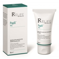 Relife Italia Papix Long Gel idratante viso contro la secchezza della pelle acneica trattata 50 ml