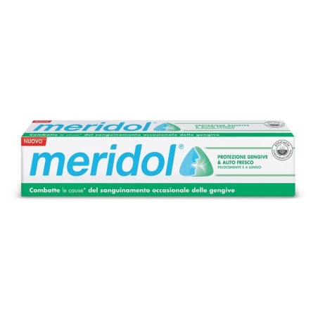 Meridol Protezione Gengive e Alito Fresco Dentifricio Rinfrescante 75ml Meridol Protezione Gengive e Alito Fresco Dentifricio Rinfrescante 75ml