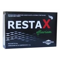 Wikenfarma Restax Effluvium integratore per stress e capelli 30 compresse