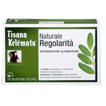 Kelemata Tisana naturale regolarità per transito intestinale e funzioni depurative 20 bustine Kelemata Tisana naturale regolarità per transito intestinale e funzioni depurative 20 bustine