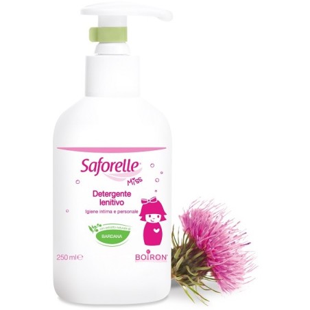 Boiron Saforelle Miss Detergente lenitivo per igiene intima delle bambini dai 2 anni 250 ml Boiron Saforelle Miss Detergente lenitivo per igiene intima delle bambini dai 2 anni 250 ml
